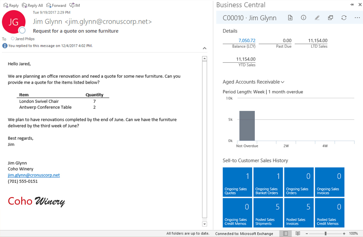 can microsoft dynamics business central do job costing